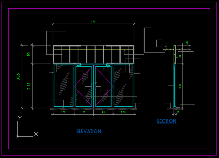 Aluminum Door Window